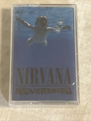 NIRVANA NEVERMIND 2016 25TH ANNIVERSARY LIMITED EDITION SILVER CASSETTE NEW  - Image 1 of 4