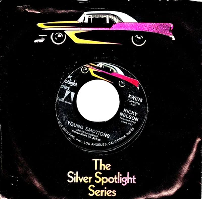 Ricky Nelson:    Teenage Idol / Young Emotions  .. 45 RPM 9566 Foto 1 de 3