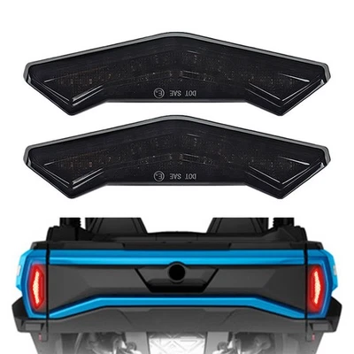 Pair UTV LED Taillights Rear Brake Lamps For Can-Am Commander 2021-2022 - Image 1 of 4