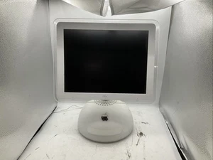 Vintage Apple iMac G4/800 15" Flat Panel M6498 Desktop 40GB HDD 128MB RAM800MHz - Picture 1 of 9