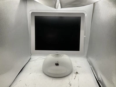 Vintage Apple iMac G4/800 15" Flat Panel M6498 Desktop 40GB HDD 128MB RAM800MHz - Image 1 of 4