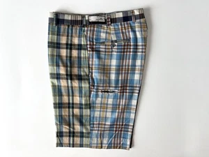 NEW Brooklyn Britches Hertling Trouser Cotton Madras Prep Fun Shorts, Gene Sz 32 - Picture 1 of 10