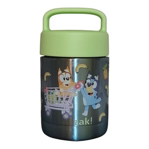Zak Designs 12 oz Kids Travel Food Jar Stainless Steel Bluey Vacuum Insulated... - Picture 1 of 3