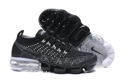 Nike Air VaporMax Flyknit 2 Men's Black/white Air Cushion Shoes US Size 8-11 - Image 1 of 4