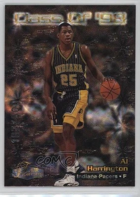 Flair Showcase Class of '98/500 1998-99 Al Harrington #15CN Rookie RC Foto 1 de 2