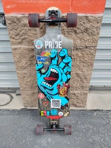 Santa Cruz Skateboard Longboard mit Road Rider Rollen 39 1/ x 10 - Bild 1 von 6