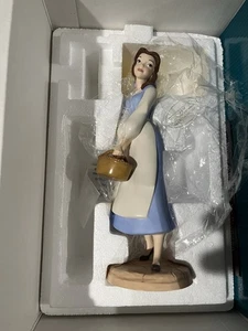 2001 WDCC Disney Dreaming of a Great Wide Somewhere Belle Beauty Beast w/COA NIB - Picture 1 of 4