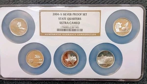 2004-S Silver Proof State Quarters NGC Proof Set Ultra Cameo! - Picture 1 of 3