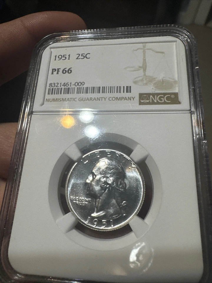 1951 PF-66 Washington Quarter - Image 1 of 4