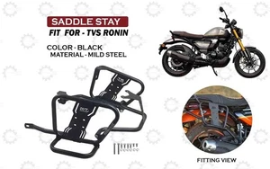 Apto para TVS Ronin "Modelo 2023-2024 Negro Sillín Stay Par" - Imagen 1 de 11