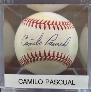 Camilo Pascual Autographed Signed Baseball  JSA #CI-44160 - Picture 1 of 1