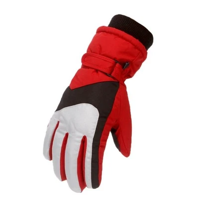 Kids Winter Snow Gloves Warm Ski Gloves Boys Girls Windproof Waterproof - Image 1 of 4