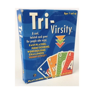 Gentertainment Card Game Tri-Virsity Box Fair/NM - Image 1 of 2