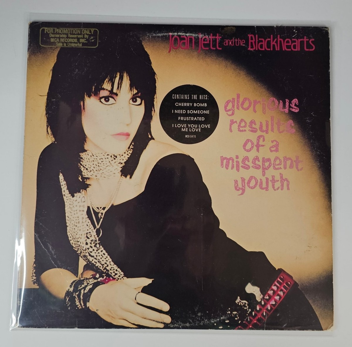 Joan Jettレコード Joan Jett-Crimson And Clover (VG+) | eBay