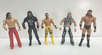 Lote De 5 Figuras De Lucha WWE Michael's Reigns McIntyre Garaza Nakamura 2011-17 Foto 1 de 4