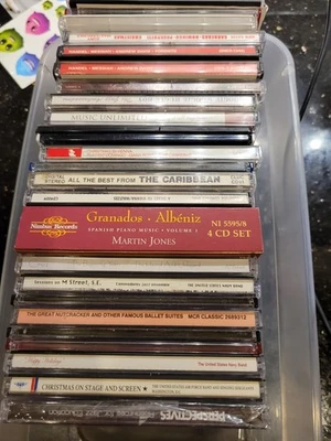 🎵 Lot of 16 Classical, Jazz & Holiday CDs – Handel, Beegie Adair, Navy Band - Image 1 of 4