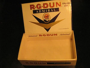Caja de cigarros R G DUN Admiral 15 centavos [Y32h] - Imagen 1 de 4