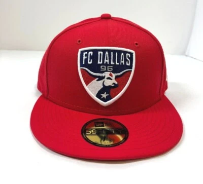 Dallas FC NE MLS "Team Basic" Sombrero Ajustado-Rojo Foto 1 de 4