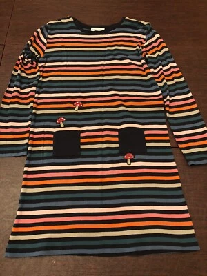 Sonia Rykiel Enfant Girls Dress Size 14, Color multi color Stripes  - Image 1 of 4