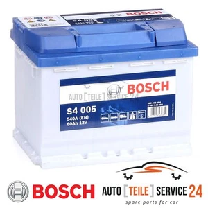 Batteria Avviamento Bosch 0092S40050 S4 per Alfa Romeo Audi Austin Auwärter Awd - Foto 1 di 7