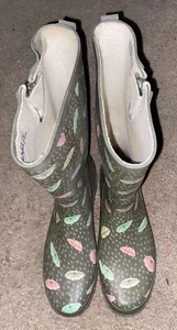 WESTERN CHIEF Fantastic Paisley Women’s Rain Boots Size 10 VG+++ - Picture 1 of 5
