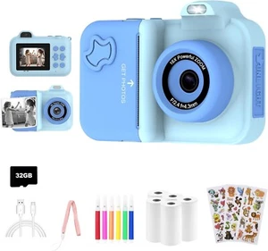 Kids Camera Instant Print, Christmas Birthday Gifts Toys for Girls Boys Age 4... - Picture 1 of 7