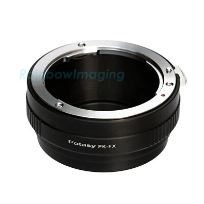 FOTASY Pentax K Mount Lens to Fujifilm Fuji X-T10 X-T20 X-T30 II X-T1 XT2 X-T3 Adapter