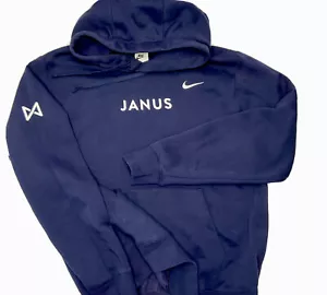 Nike Janus Hoodie Pullover Navy Swoosh CJ1611-419 Gr. Large Golf Active - Bild 1 von 8