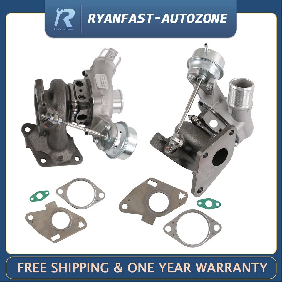 Левый правый турбокомпрессор для Ford F150 2,7 л EcoBoost JT4E6C879AB JT4E6K68 - Изображение 1 из 4