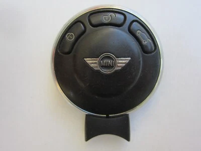 USED OEM MINI COOPER SMART KEY KEYLESS REMOTE KEY FOB IYZKEYR5602 W/ BACK COVER - Image 1 of 3