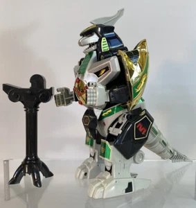Mighty Morphin Power Rangers Dragonzord Megazord DX Deluxe fast komplett lesen - Bild 1 von 12