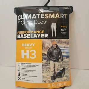 CUDDL DUDS H3 PERFORMANCE BASELAYER CLIMATESMART HEAVY WEIGHT MEN’S PANT XXL - Picture 1 of 8