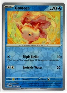 Pokemon Scarlet Violet 151 Reverse Holo 118/165 Goldeen - Picture 1 of 1