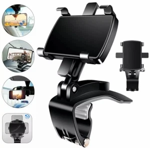 1/2/3xUniversal 360° Car Phone Mount Holder For Cell Phone Samsung Galaxy iPhone - Picture 1 of 16