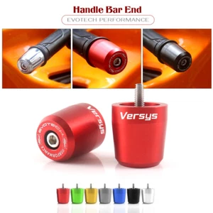 Tapones de agarre con extremos de barra de mango de peso pesado EP para KAWASAKI VERSYS X300 650 1000 - Imagen 1 de 11