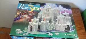 Camelot #4687 Puzz 3D 3-D Puzzle by Milton Bradley W/ Instructions - Picture 1 of 1