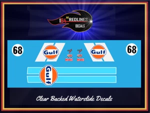 1/64 'VW Drag Bus' Gulf Replica Decal SCR-0731 - Picture 1 of 3