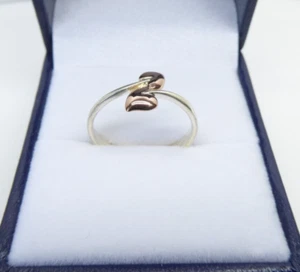 Clogau Gold Sterling Silver & 9ct Rose Gold Tree of Life Ring size N - Picture 1 of 6