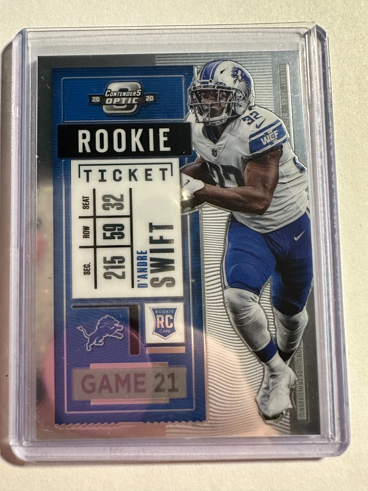 K80,939 - 2020 Panini Contenders Optic #70 D'Andre Swift RC - Image 1 of 1