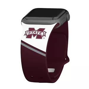 Affinity Bands Mississippi State Bulldogs Champion Series Apple Watch Band - Picture 1 of 4