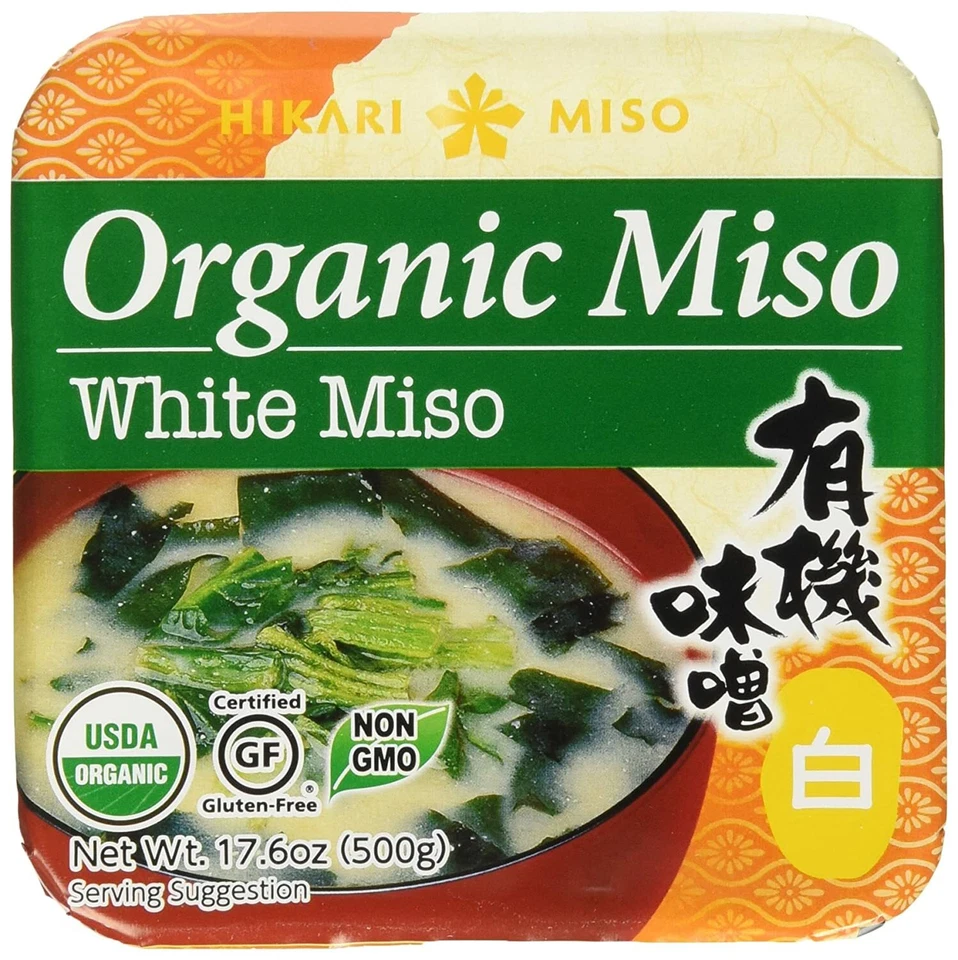Pasta de miso orgánica Hikari, blanca, 17,6 oz  Foto 1 de 2