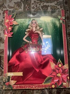 Mattel Barbie Signature Doll 2022 Holiday Collectible Doll With Blonde Hair - Picture 1 of 5