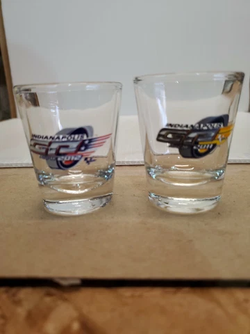 Indianapolis Grand Prix Shot Glasses 2011 & 2012 Set Of (2) Pre-owned Cover