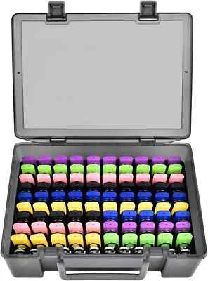 FULLCASE Flash Drive Case USB Memory Stick SD Card Storage Organizer - Grigio - Immagine 1 di 4