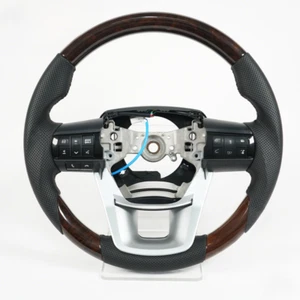 Wood leather steering wheel for Toyota Hilux Revo 2015-2022 - Picture 1 of 5