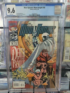 MARC SPECTOR MOON KNIGHT #58 (1994) - CGC GRADE 9.6 - STEPHEN PLATT COVER ART - Picture 1 of 3