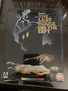 The Last House On The Left Blu Ray 1972 Steelbook Arrow Region B Wes Craven - Picture 1 of 2