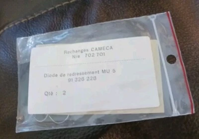 2 diodos Thomson CSF MU5 HV cada uno de excedente de laboratorio nacional **no chinos** Foto 1 de 2