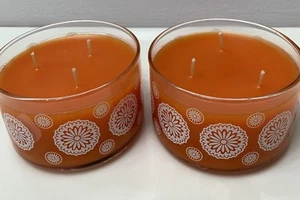 x2 THYMES MANDARIN CORIANDER CERAMIC CANDLE. 10 OZ. NEW! - Picture 1 of 2