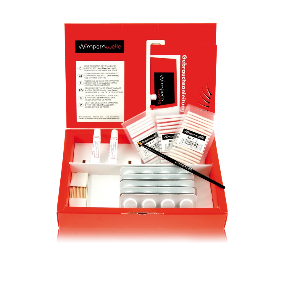 Kit permanente Wimpern Einzel-dosis 24 Anwendungen Wimpernwelle